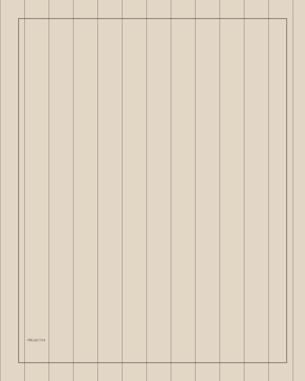 The joinery wall in the kitchen